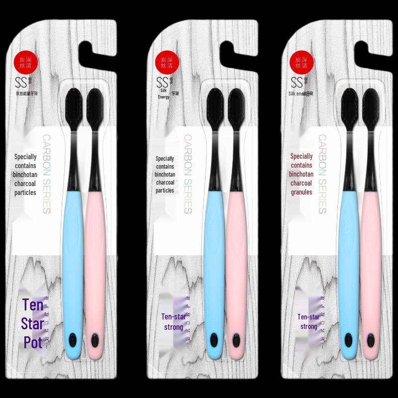 

Shuke Bamboo Charcoal Soft Bristle Toothbrush