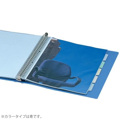 KOKUYO File Clear File Replaceable Paper Type A4 Vertical 30 Holes Red La-730R