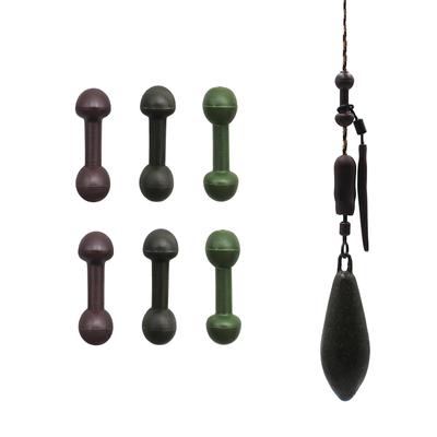 Lot de 20 perles de montage pour hélicoptère de pêche à la carpe, trois couleurs, pour matériel de pêche à la carpe, accessoires pivotants, outils et équipements
