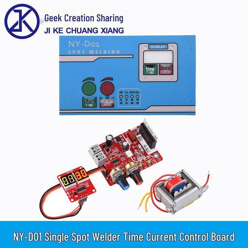 NY-D01 40A Digital Spot Welder Controller with Adjustable Pulse Time and Current