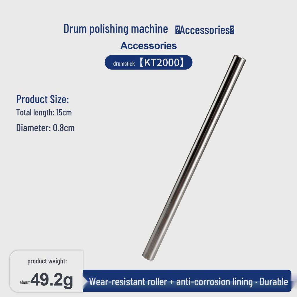 Barrel Polishing Machine for Gold & Silver Jewelry - KT-6808 Electric Rotary Cleaner