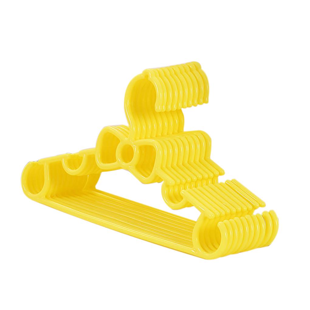 5 Pezzi Grucce di Plastica per Vestiti Bambini Barra per Pantaloni Cappotto Neonati Stendibiancheria Accattivante