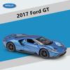 Welly 1/36 Ford GT 2017 Alloy Sports Car Model Diecasts Metal Classic Racing Vehicles Car Model Simulation Collection Kids Gifts