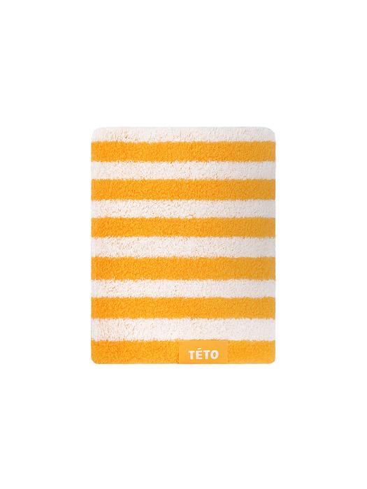 TETO 1P Striped Yellow Supima Towel 230g Yellow 230g