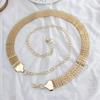 European & American Retro Metal Waist Chain - Women's Versatile Body Accessory