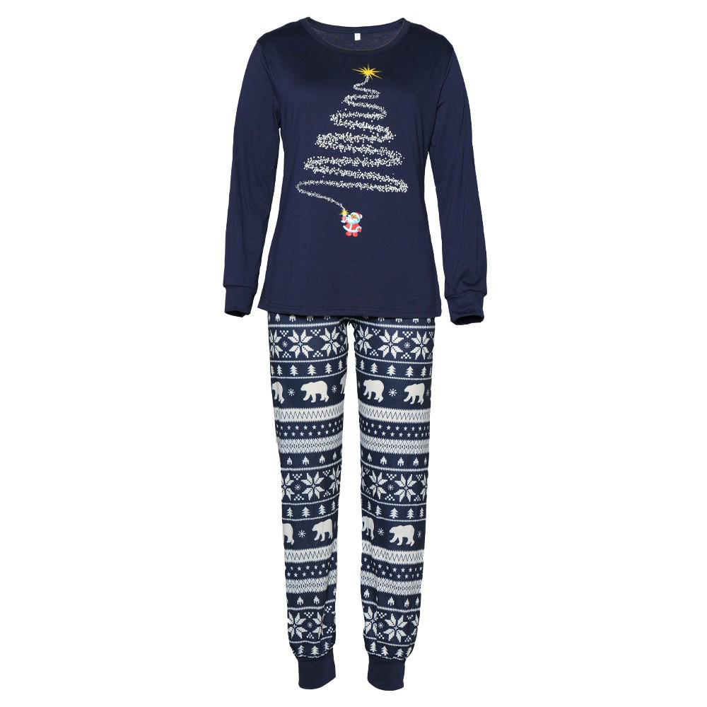 2025 Family Christmas Pajama Set - Matching Cotton Outfits for Families of Three or Four