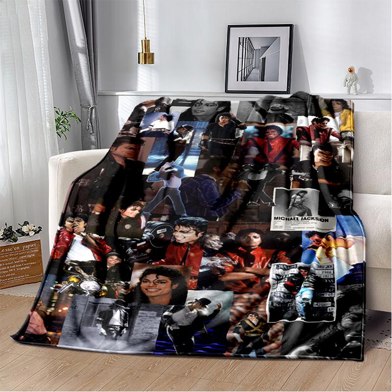 29 Style New Michael Jackson King of Pop MJ Star Blanket,Soft Throw Blanket for Home Bedroom Bed Sofa Travel Office Cover Kids