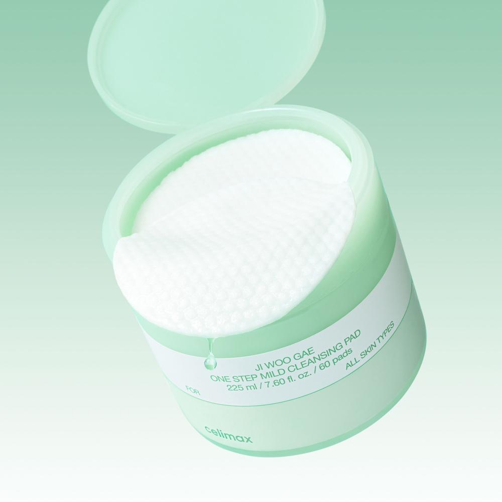 Celimax Eraser One Step Mild Cleansing Pad 60 Sheets Package  +10 Sheets 