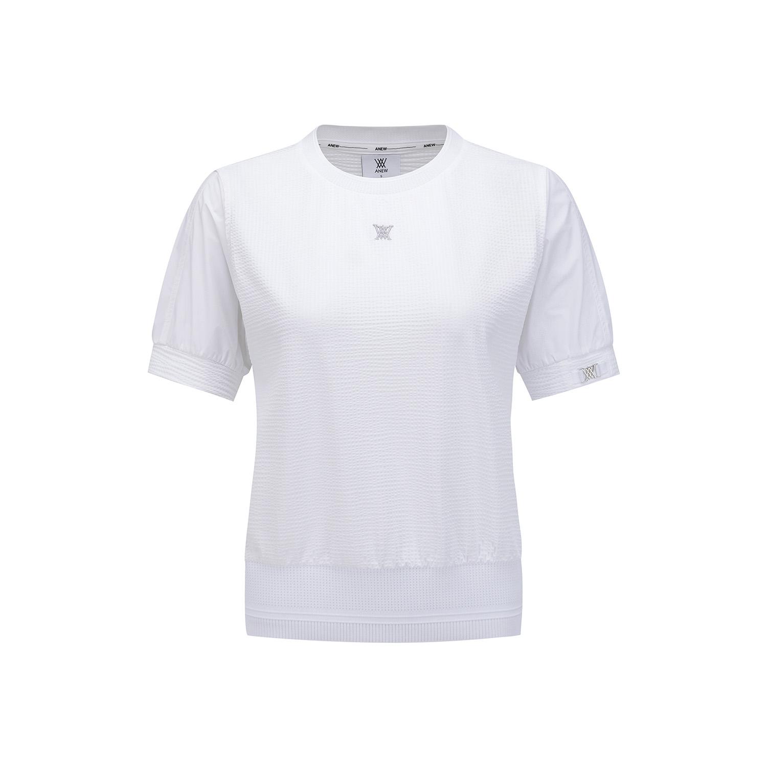 Anew Golf Women Sm Hybrid Round Short T-Shirt_Wh Xs
