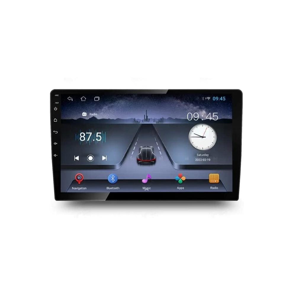 9 Inch Android Screen For Car 1GB RAM 32GB ROM Full HD Touch Screen Display Built In Bluetooth USB Radio WiFi PlayStore With Backup Camera