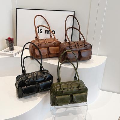 Kleine Umhängetaschen mit Doppeltaschen für Damen Neuer Modetrend Designer Achseltasche Damenhandtaschen und Geldbörsen