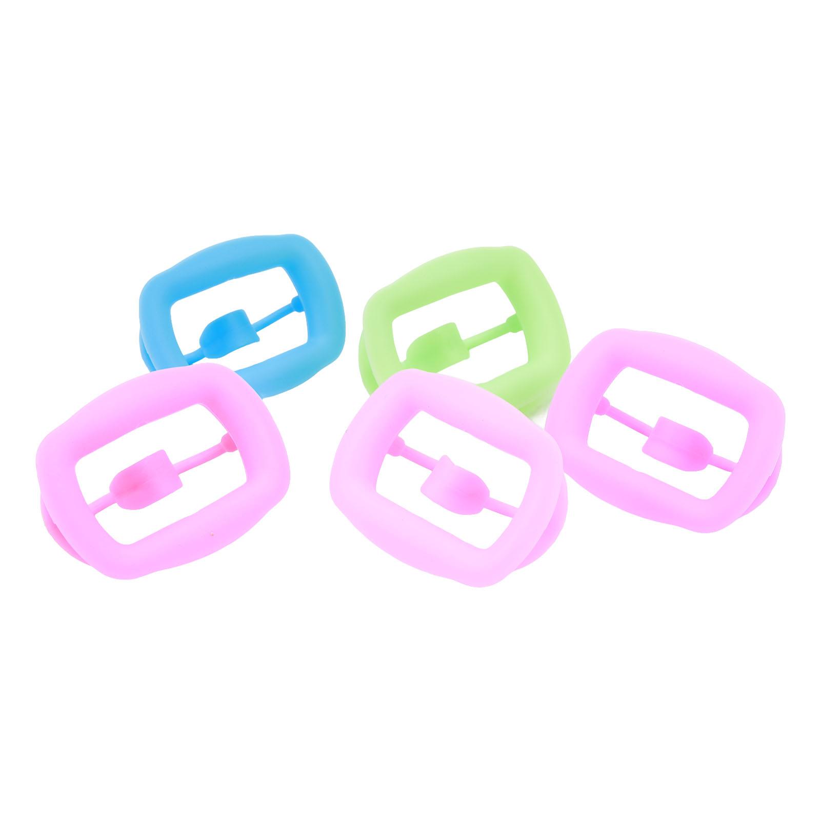 

5pcs Silicone Cheek Retractor Soft Mouth Opener Reusable Intraoral Lip Retractor