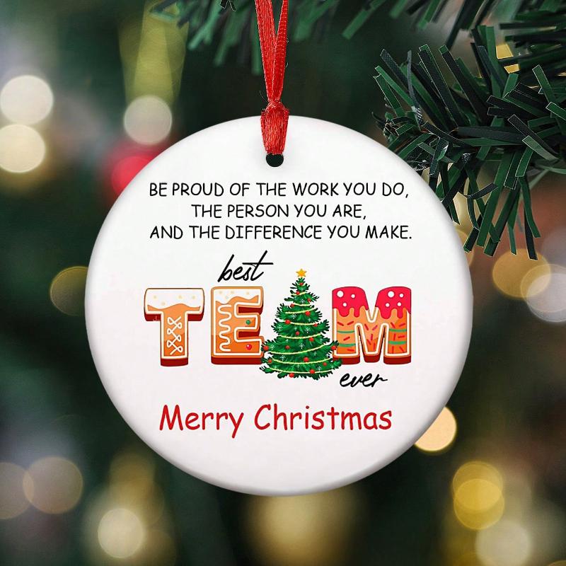 

1 шт. Подвесное украшение Дерево , Окно, Камин, Садовое подвесное украшение, Отличный подарок для коллег, Зимние украшения Декор комнаты Рождество one-size