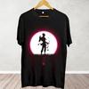 DTG Print Dark Night Assassin Printed Men's and Women's T-shirt Summer Casual Versatile Fashion Brand American Loose Men's and Women's Top