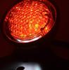 Karun Vintage LED Tail Lamp Light License Plate Light with Stay Red Lens Bike