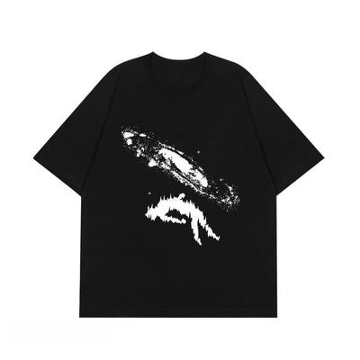 Men Graphic TShirts Oversized Cotton High Quality Vintage Harajuku Fashion Short Sleeve Tops Tee Y2k Streetwear Clothing Kaws