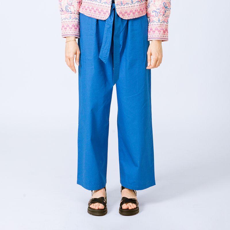 

Брюки из парусины ketty с поясом Женские ANTIK BATIK M королевский синий