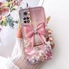 Luxury Flower Butterfly Bow Pattern Casing For Xiaomi Poco M4 Pro 4G 5G Back Cover Clear Soft Silicone Phone Case For PocoM4