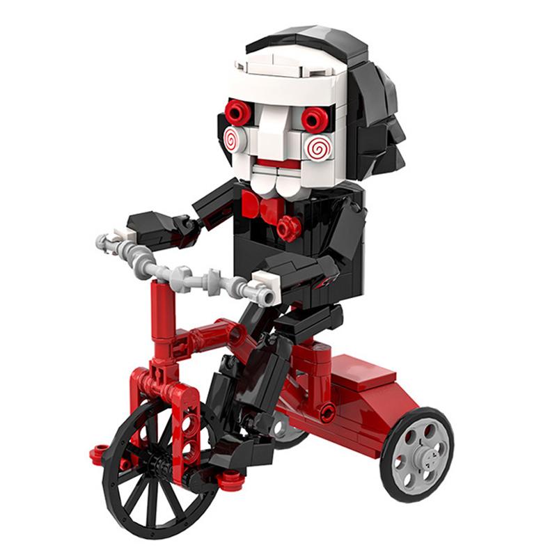 

MOC Фигурки из фильмов ужасов Охотники за привидениями Чужой Пила Совместимые строительные блоки Игрушки для взрослых и детей Подарки