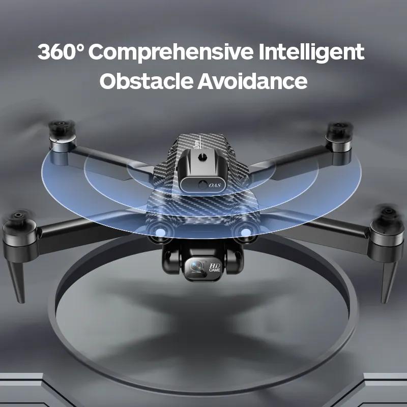 2023 New A13 4K Dual Camera Mini Drone 100m Optical Flow Foldable Wifi Obstacle Avoidance Brushless Motor Dron Quadcopter Toy