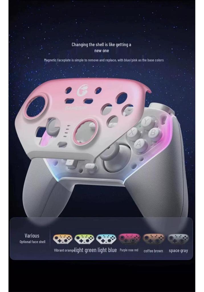 GameSir Supernova Wireless Game Controller for Switch, Steam, and PC.