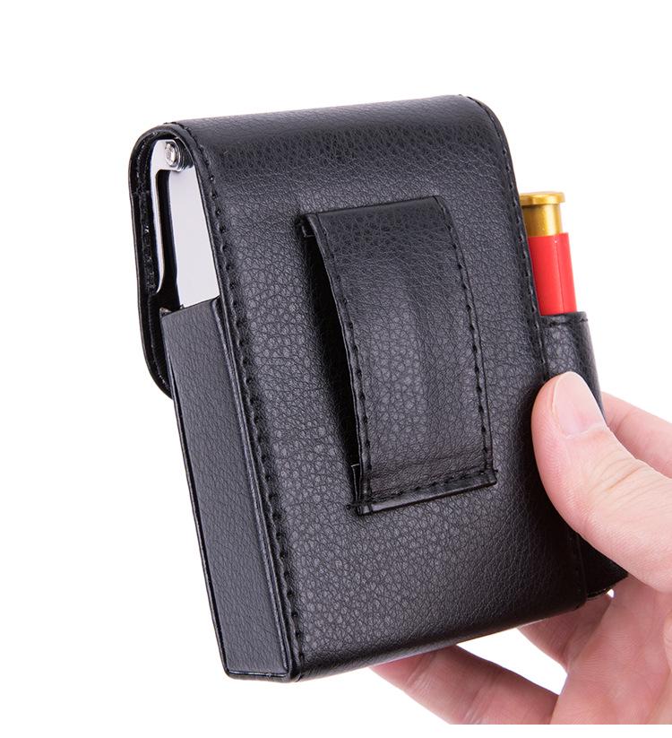 Leather Veneer Cigarette Case & Business Card Holder: Creative Fashion Accessory with 100 Patterns in Korean Style