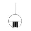 Black Metal Hanging Pot