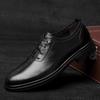 Business Leather Men Shoes Summer Slip on Loafers Breathable Men Casual Leather Soft Shoes Black Flats Driving Shoes Moccasins
