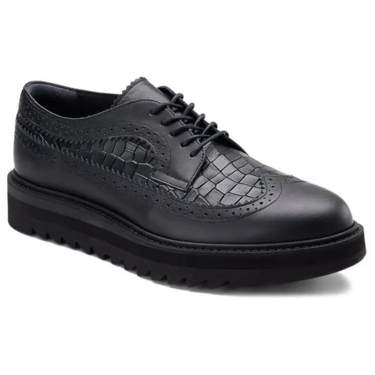ONITSUKA TIGER Brogue Comfortable Fashion Casual Versatile Sneakers Men Sneakers Black 1181A305-001