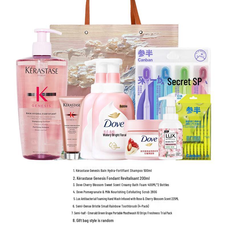 

Kérastase Hair, Body & Oral Care Family Gift Set