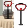 Verstellbarer Kettlebell-Griff für Gewichtsscheiben Gewichte Hanteln Konverter Trainingsgerät für Fitnessstudio Workout