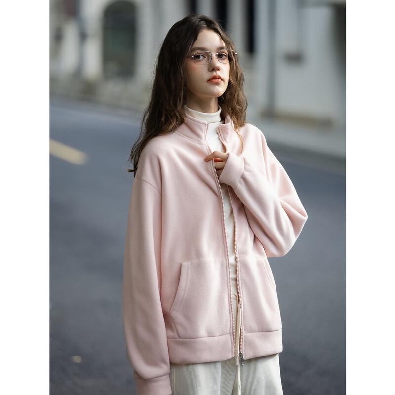 

TonLion Women s Stand-Collar Short Jacket L