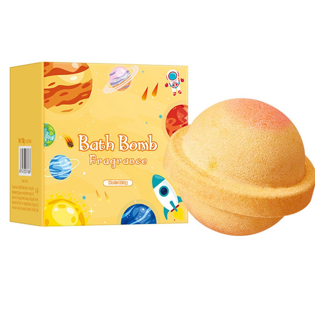 Natural Moisturizing Galaxy Planet Bath Bombs Organic Bubble Bath Fizzies for Holiday Gifts