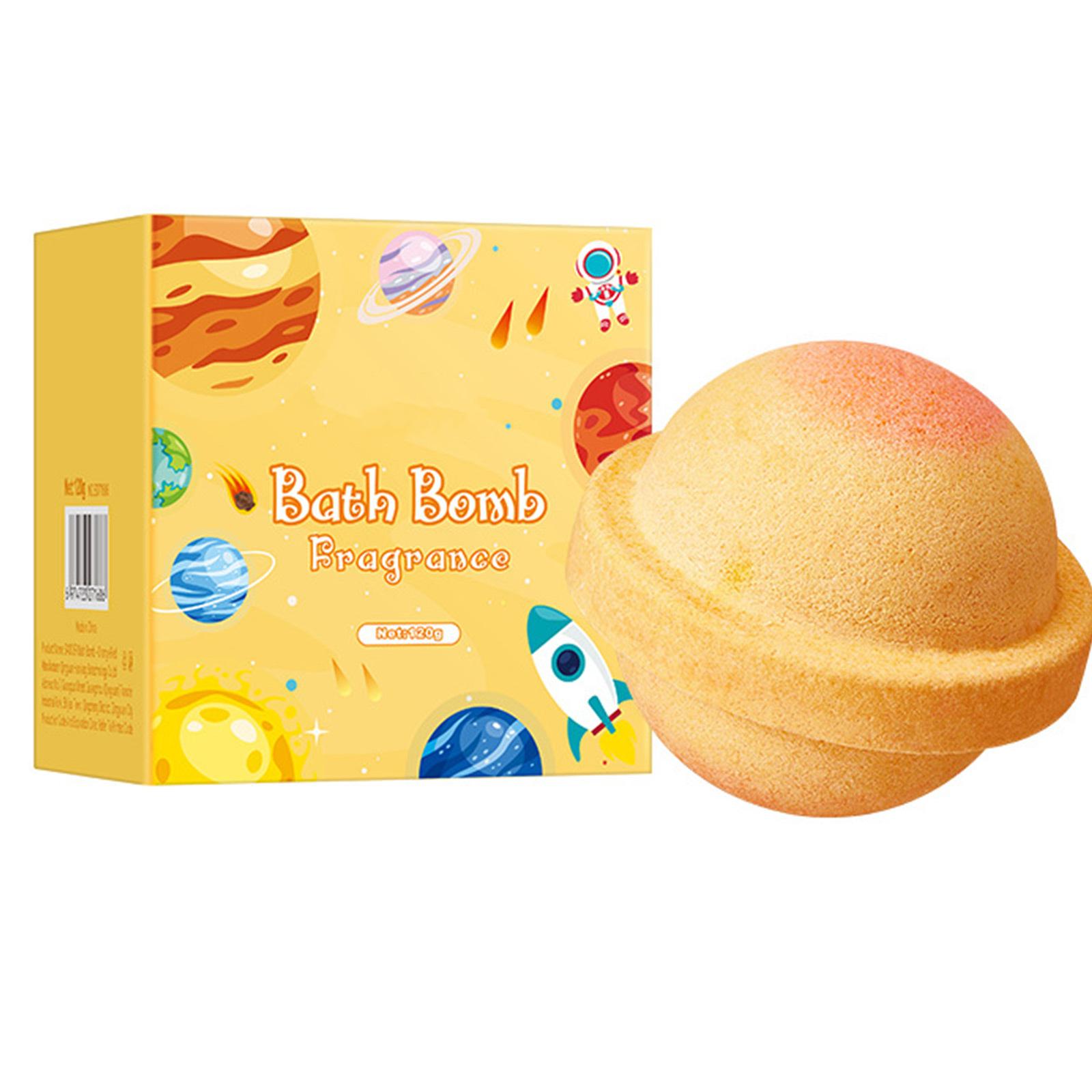 

Натуральные увлажняющие бомбочки для ванны «Планеты Галактики» Органические шипучки для пены для ванны для праздничных подарков One Size