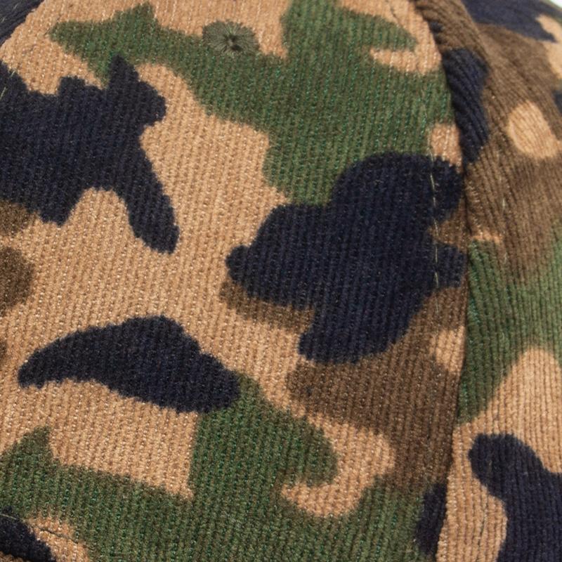 Corduroy Camouflage Outdoor Baseball Cap Men Autumn Winter Women Snapback Caps Casual Vintage Hat For Sport Unisex Adjustable