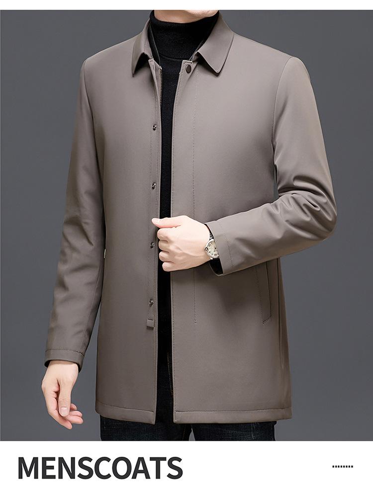 Men's Winter Coat with Detachable Liner: Insulated Jacket for All Ages