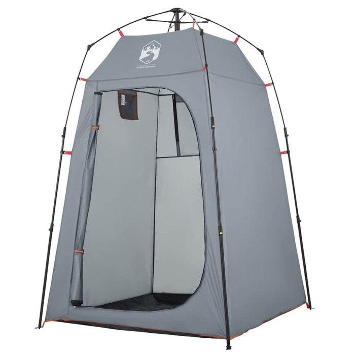 Privacy Tent - vidaXL - Grey Model - Waterproof - Quick Release System - 1 Person