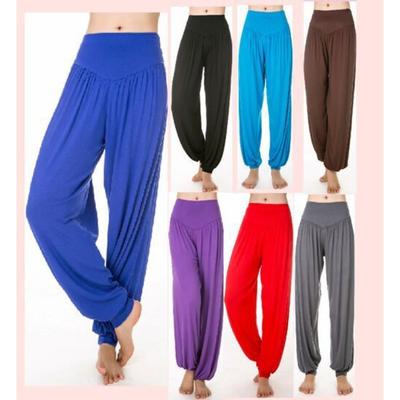 New Yoga Pants with Closed Loop Lantern Pants Dance Pants Sportswear Yoga Clothes for Women Large Size