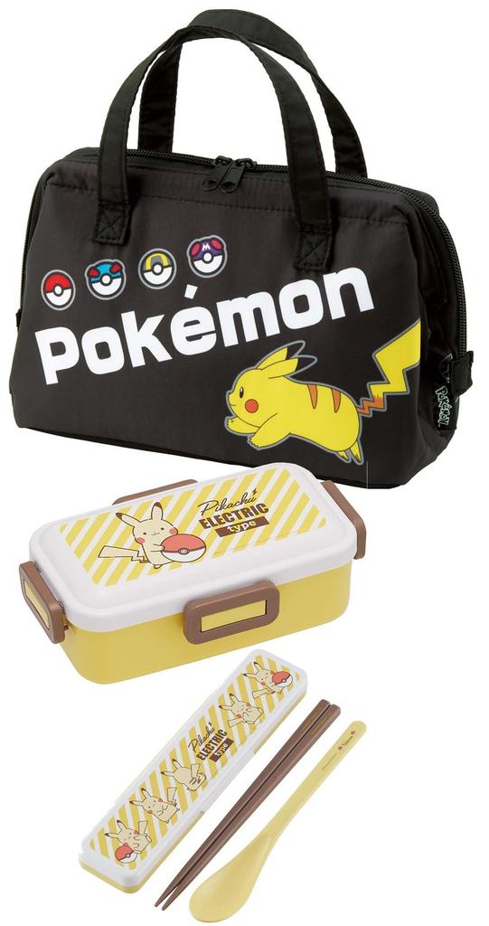 Torba śniadaniowa Skater Pokemon na zatrzask, Izolowana, Zamykana, Damska, KGA1-A