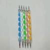 5-piece dotting pen set for nail art, tools with metal ball at the end for manicure