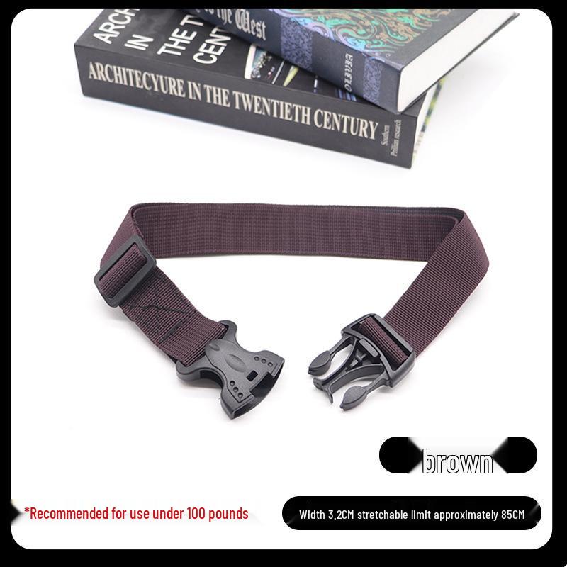 Military-Style Outdoor Training Belt for Teens and Students - Thickened Insert Buckle