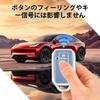 Suzuki Smart Key for New Suzuki Wagon R New New Jimny and Premium TPU Remote Key Cover with Scratch Shock and a Soft Touch Blue Silver Case, 2-Button,