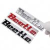 1Pc Metal Beetle Logo Car Badge Emblem Sticker Rear Trunk Sticker Accessory