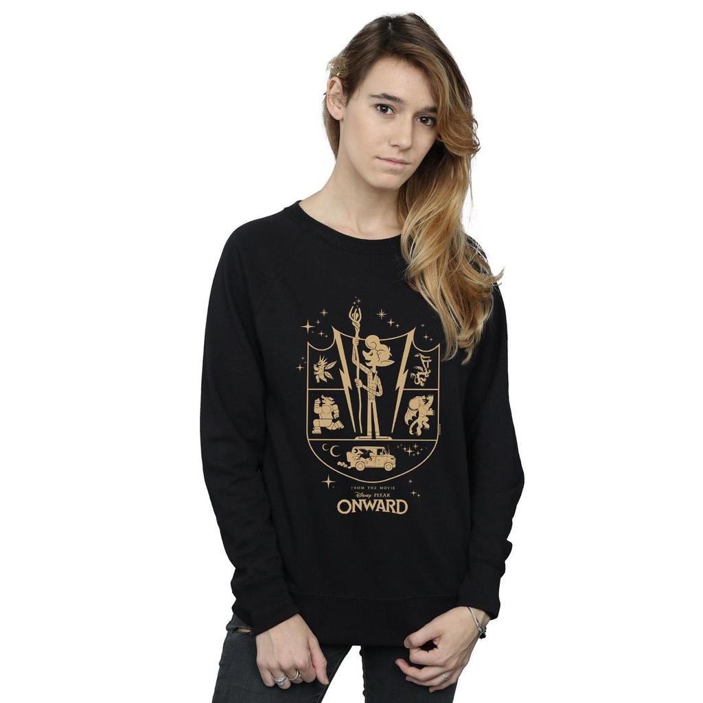 Disney Womens/Ladies Onward Quest Crest Sweatshirt