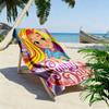 Sunny Day Moments 2D Flat Print Beach Towel, Large Soft Quick Dry Towel for Beach Camping Swimming.NSTJ0928161