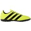 Adidas TF Turf Artificial Turf Slip Resistant Abrasion Resistant Soccer Shoes Men's Yellow S31976