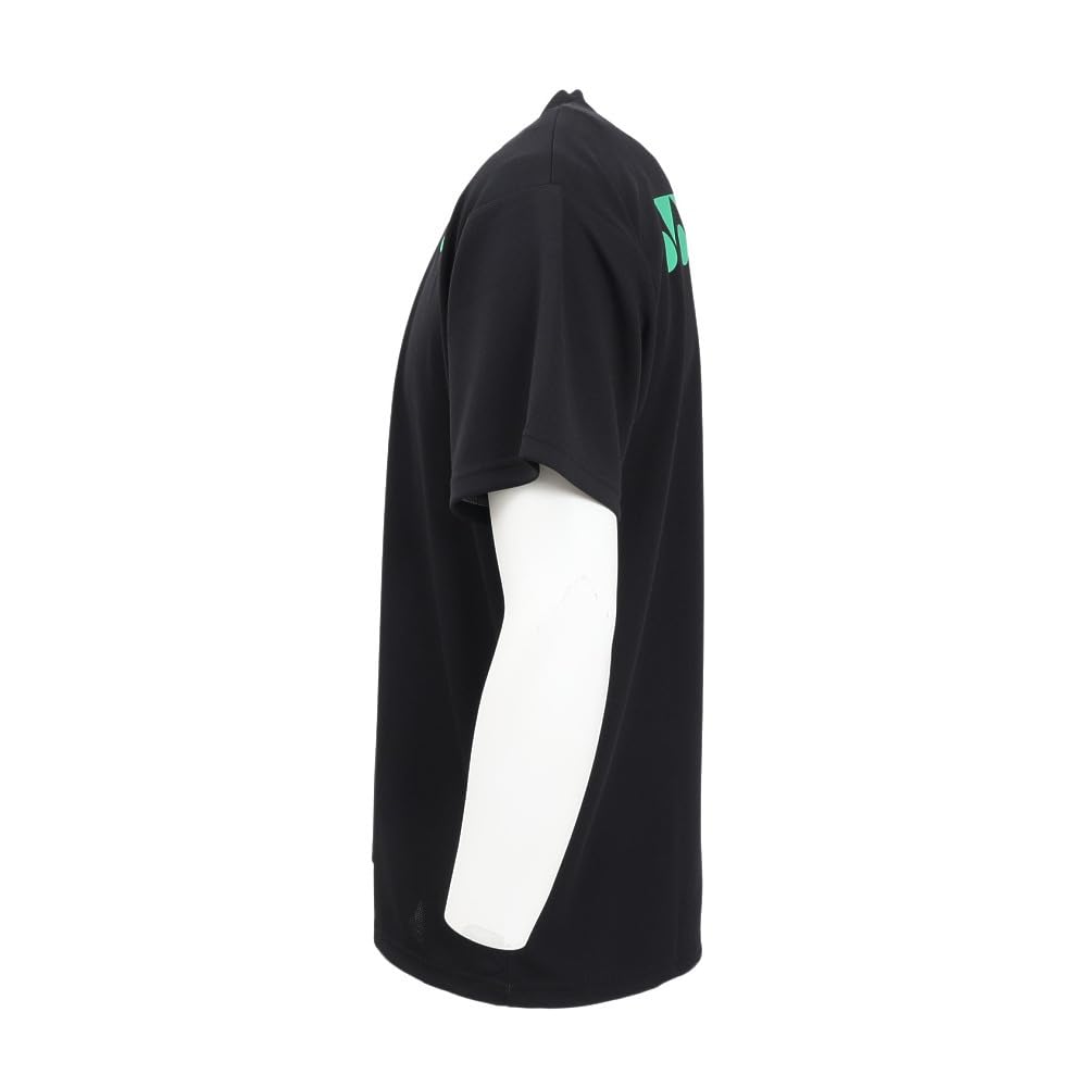 YONEX Tennis Uniform Short Sleeve T-Shirt RWX25001-007 (Black/M/Men's)