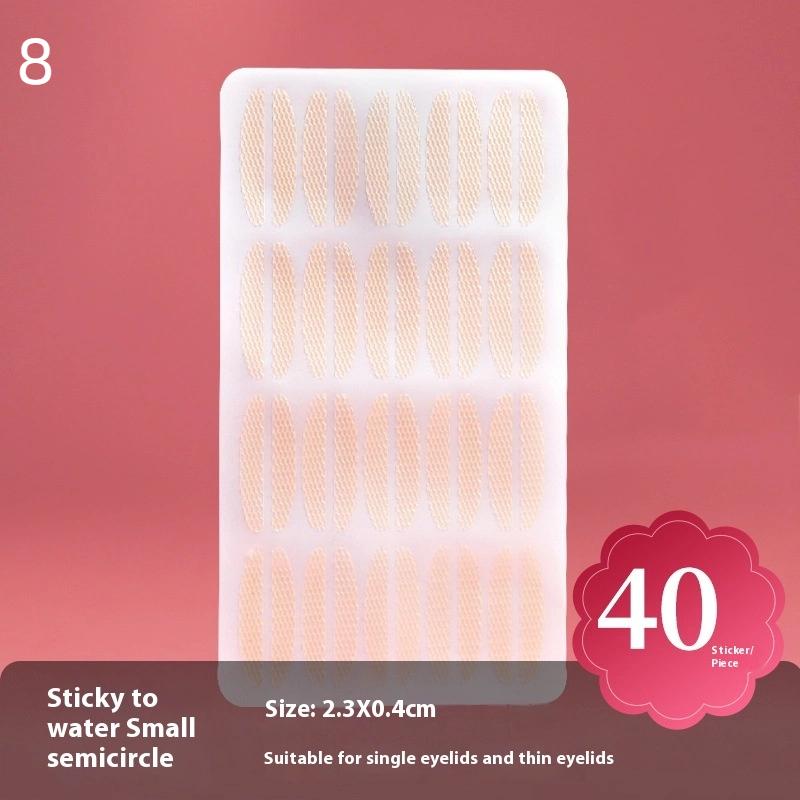 

10 листов невидимых наклеек для век, кружевные полоски для лифтинга глаз, лента для двойных век, клейкие наклейки, инструменты для век