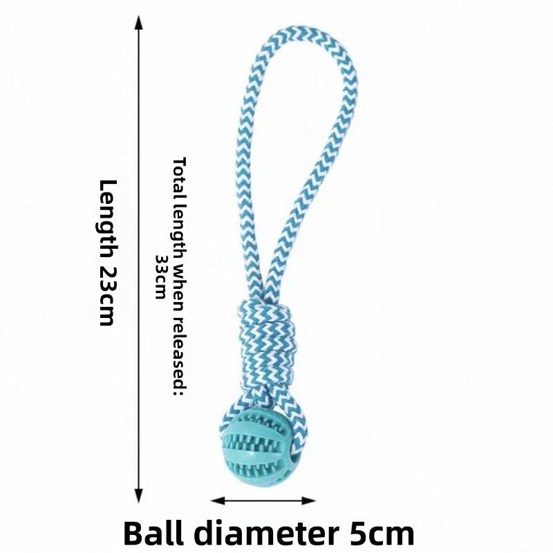 New Pet Toys: Bite-resistant Dog Toys, Tug-of-war Balls, Food-dispersing Toys