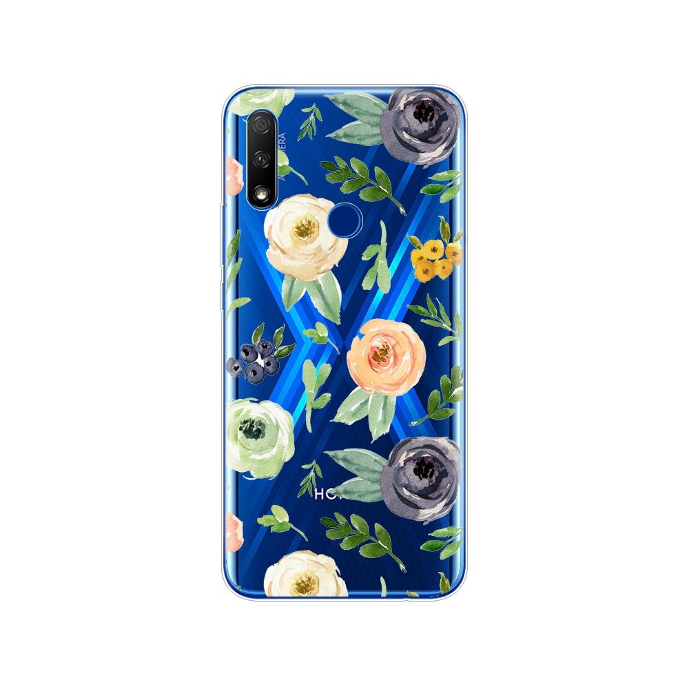 For Honor 9X Global Case Honor 9X Premium Case Silicon TPU Soft Back Cover Phone Case For Huawei Honor 9X Premium STK-LX1 Bumper